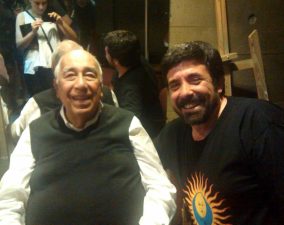 Con Manólo Juarez