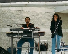 Con Graciela Arenas